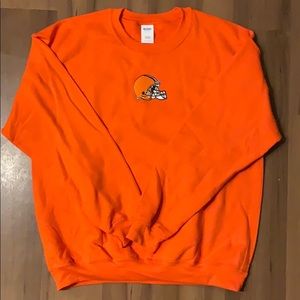 Cleveland Browns Handmade Sweatshirt -Never Worn